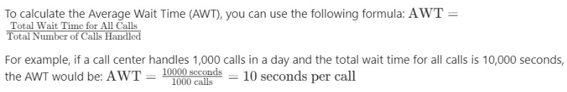 Nice Wait Average Wait Time | NiCE