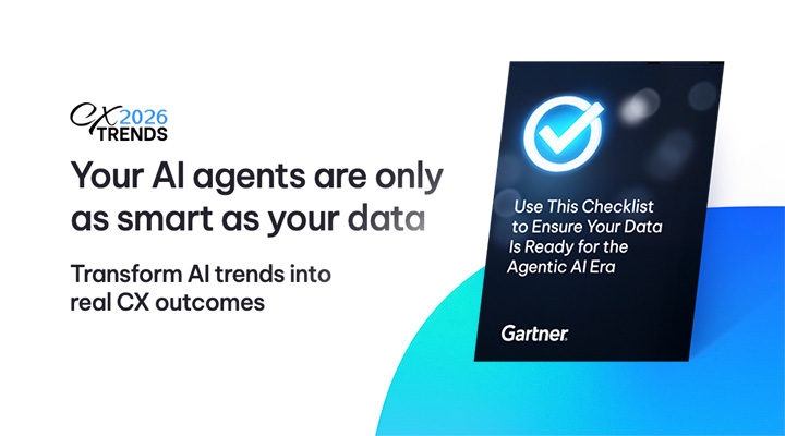 2026 CX Trends Gartner Checklist | NiCE